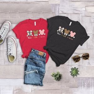 Teach Love Inspire Shirt, Disney Mickey Minnie Shirt, Disney T-shirt